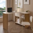 Ver imagem 1 de Mesa Escrivaninha Nomad Cinamomo/off White