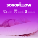 Ver imagem 6 de Travesseiro Ergonômico - Sonopillow - Cervical Original®, Sonofix I Wanna Pillow To Sleep.