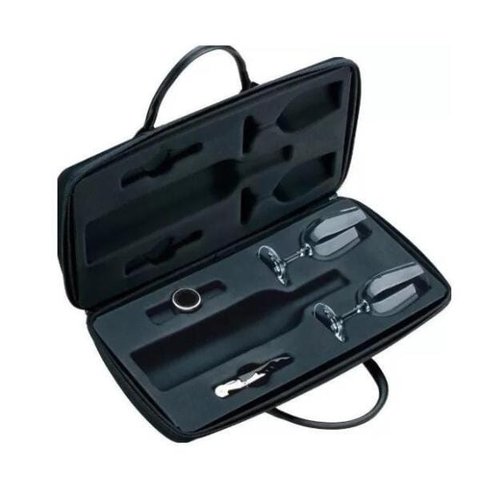 Bolsa Em Eva Para 1 Garrafa De Vinho Maleta 2 Taças