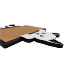 Ver imagem 3 de Porta recados de cortiça Gato Branco