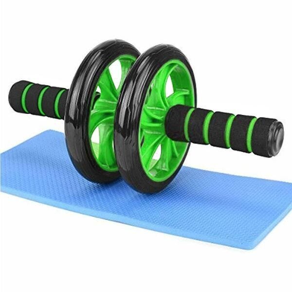 Rolo De Exercicio Fisico Roda Abdominal Crossfit Fitness Lombar - 1