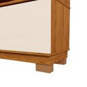 Ver imagem 4 de Estante Home Theater Diamantina Canela/Off White para TV até 60” - Mobler