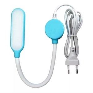 Luminária Led Haste Flexível Touch Maquina Costura Bivolt Lanmax Yoke - Lm-15t