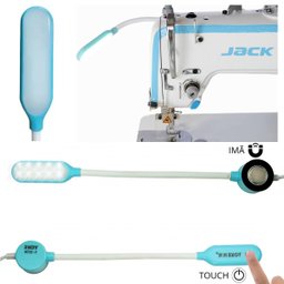 Luminária Led Haste Flexível Touch Maquina Costura Bivolt Lanmax Yoke - Lm-15t - 3