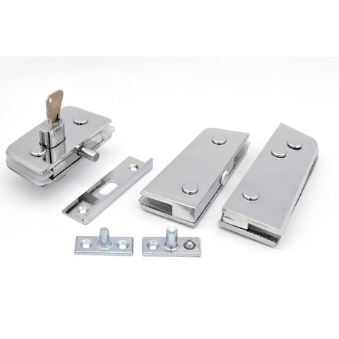 Kit 1 Porta Pivotante de Abrir V/A Glassteck