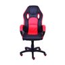 Cadeira Gamer E-Sports Design Conforto Vermelho Jogos Braços Rodas - 2