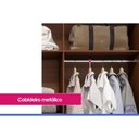 Ver imagem 5 de Guarda Roupa 3 Portas de Correr (1 c/ Espelho) e 7 Gavetas Luiza Cinamomo/Off White - Panan