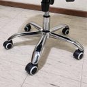 Ver imagem 2 de Conjunto Rodinha e Base Estrela de Cadeira Escritorio Home Office Confortavel Trabalho Estudo Casa L