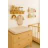 Kit Cabideiro +2 Prateleiras Infantil 50cm Pinus Montessori - 5