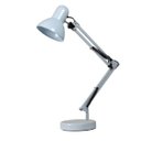 Ver imagem 5 de Luminária Robo 2 em 1 Articulada Mesa e Bancada com Base Garra Home Office Computador