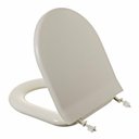 Ver imagem 2 de Assento Sanitário Almofadado Astra Calypso Biscuit