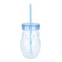 Ver imagem 1 de Copo Vidro com Tampa e Canudo Owl 450ml Urban