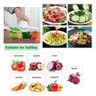 Cortador Multifuncional Fatiador de Frutas, Legumes e Verduras Mandoline 6 em 1 com Dispenser - 7