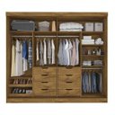 Ver imagem 2 de Guarda-Roupa Casal com Espelho 2 Portas de Correr Maria Panan Móveis