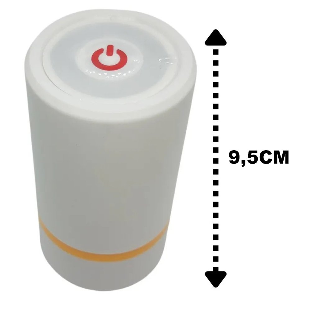 Mini seladora a Vacuo Touch Portatil Embaladora Domestica Embalagem Automatica Cozinha Comida Casa B - 5