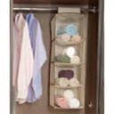 Ver imagem 2 de Prateleira dobrável 4 divisórias organizador my closet