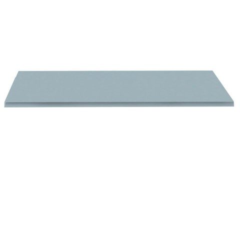 Tampo Quadrado 90 cm (Largura) P25 Pandin MDP 2,50 cm (Altura) Cor Cinza