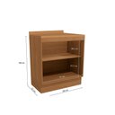 Ver imagem 2 de Cozinha Modulada Kappesberg Maxxi 2 Peças (1balcão+1complemento) C2p42 Canela-kappesberg