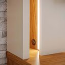Ver imagem 3 de Estante Home Theater Jordão Off White Matte/freijó para Tv até 75” - Colibri