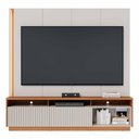 Ver imagem 1 de Estante Home Theater Jordão Off White Matte/freijó para Tv até 75” - Colibri