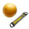 Bola Fit 75cm Pretorian Bomba de Ar Faixa Elástica Média - 2