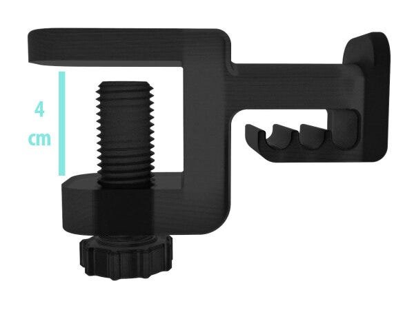 Suporte Ajustável para Headphone Fixação em Mesa Verde E - 2