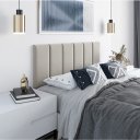 Ver imagem 1 de PAINEL CAMA BOX SUSPENSA JULIA MARFIN  1.40