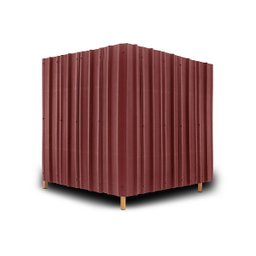 Tapume Ecologico Vermelho 3mm 2,00x0,97m Onduline - Unico - 3