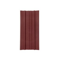 Tapume Ecologico Vermelho 3mm 2,00x0,97m Onduline - Unico - 2