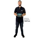 Ver imagem 2 de Quadro Decorativo Floral Luxo Flores Clássicas em Moldura Caixa Tacolado Moldura Trad 1cm Branca com