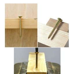 Parafuso chipboard cabeça chata 4 x 50 philips - 500 Peças - 4