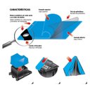 Ver imagem 3 de Lona Foxlux Polietileno Azul 3x2 60.12