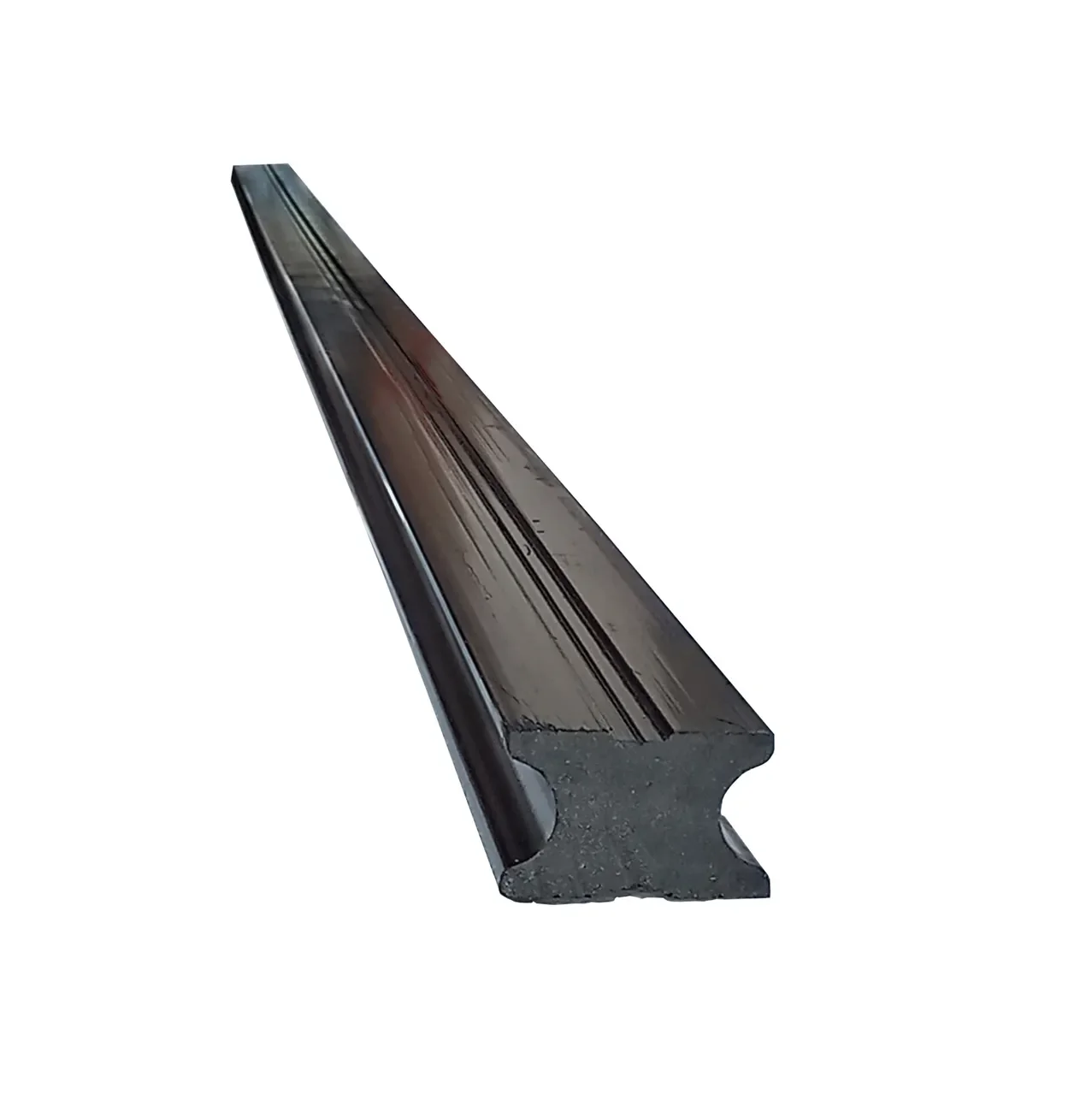 Barrote de Composto Plastico e Madeira Keel Wpc para Instalacao de Deck, 40x25x2900 Walnut