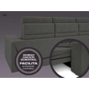 Ver mais imagens de Sofá 4 Lugares Net Jobim Assento Retrátil e Reclinável 2,30m (L)