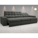 Ver imagem 2 de Sofá 4 Lugares Net Jobim Assento Retrátil e Reclinável 2,30m (L)