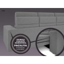 Ver mais imagens de Sofá 4 Lugares Net Jobim Assento Retrátil e Reclinável 2,30m (L)