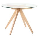 Ver imagem 1 de Tampo Redondo de Vidro Temperado Incolor para Mesa 60cm 6mm