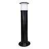 Poste Balizador Luminária Casa Sítio Jardim 75cm Preto - 1