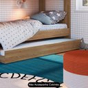 Ver imagem 1 de Cama Auxiliar Infantil para Colchão 78x188cm Infix C06 Aveiro - Mpozenato