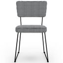 Ver imagem 6 de Kit 02 Cadeiras Decorativas Para Sala De Jantar Allana L02 Pied Poule - Lyam Decor