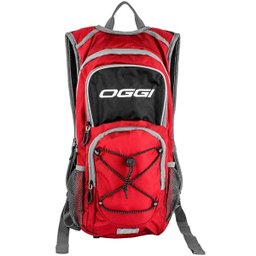 Mochila Hidratação Oggi Nylon Refil 2 Litros Bike Moto Vermelha - 1