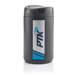 Porta Treco Ferramenta Bike 500ml PTK Prata/Azul - 1 Porta Treco Ferramenta Bike 500ml PTK Prata/Azul - 1
