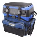Ver imagem 1 de Caixa de Pesca Maleta Mochila Fishing Box Jogá Azul