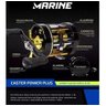 Carretilha Marine Sports Caster Power Plus 400 6 Rolamentos. - Preto - 3
