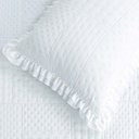 Ver imagem 1 de Colcha Babado Queen Fluffy 3pçs Branco