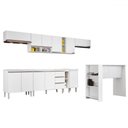 Ver imagem 2 de Armário de Cozinha Thalia 11 Portas 3 Gavetas Branco - Pnr Móveis