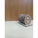 Ver imagem 4 de Porta Copo Heineken Branco em Mdf