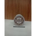 Ver imagem 2 de Porta Copo Heineken Branco em Mdf