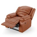 Ver mais imagens de Poltrona do Papai Reclinável Sala de Cinema Barcelona Power Touch Usb Pu Caramelo Brilho G23 Encantu