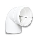 Ver imagem 3 de Válvula de Retenção Esgoto para Canos 150mm + Joelho 90º 150mm + Adesivo Pvc Incolor Bisnaga 17g